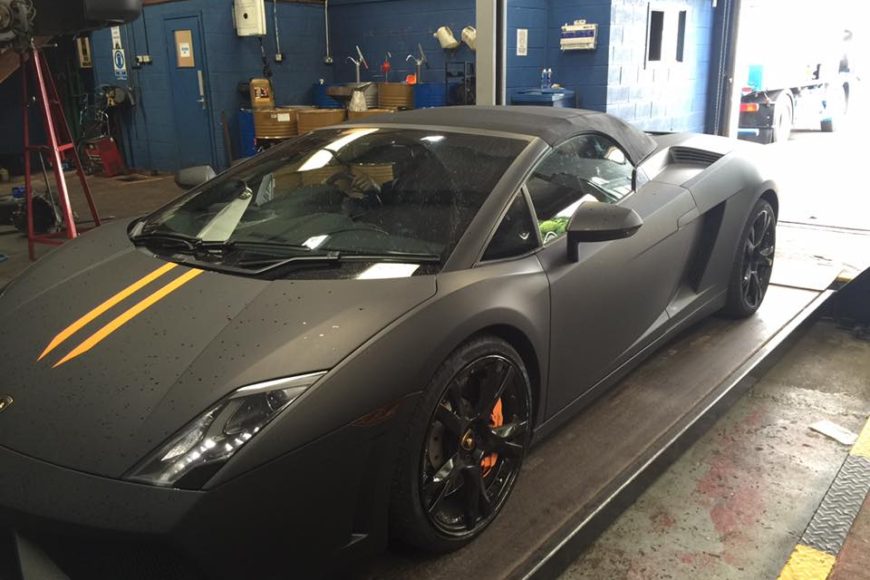 Lamborghini MOT, Fleetcare Stockport